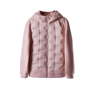 雅鹿官方新款秋冬短款时尚女士宽松防寒保暖连帽外套轻薄羽绒服