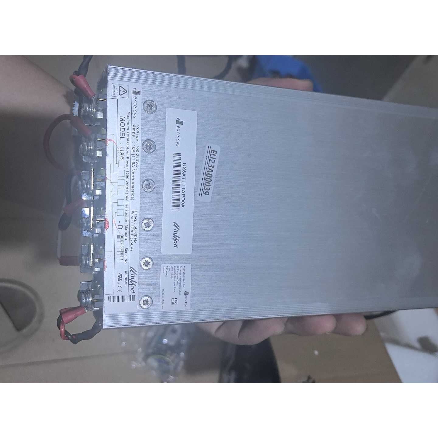 议价爱尔兰电源Exceys型号UX6拆机成色如图维修