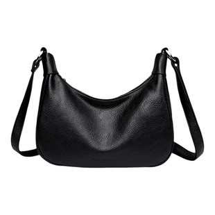 袋鼠正品真皮女包2026新款时尚中年妈妈斜挎包休闲百搭牛皮单肩包