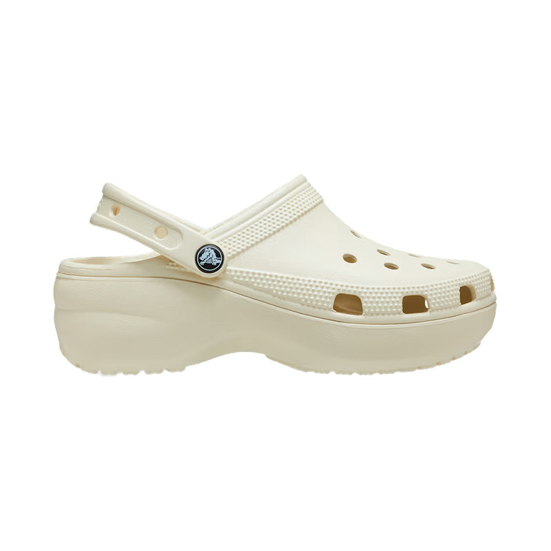 CROCS女增高云朵洞洞拖鞋