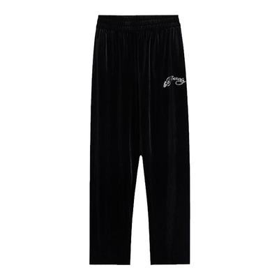 Ed Hardy埃德哈迪秋季新款美式女士百搭直筒裤显瘦休闲长裤