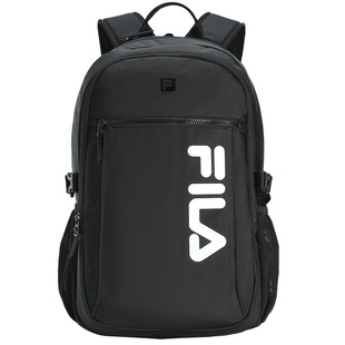 天行者背包|FILA斐乐男士秋季新款百搭通勤运动双肩包黑色电脑包