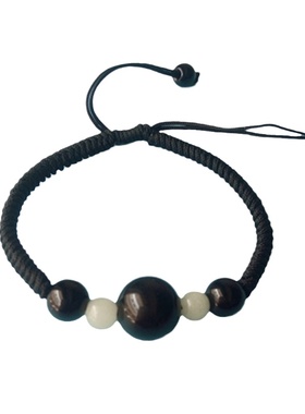 情侣夜光民族风手工编绳手链刻字