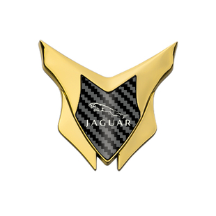捷豹xfl/xel/fpace/ftype/xjl汽车金属车贴3d立体盾牌车标改装饰