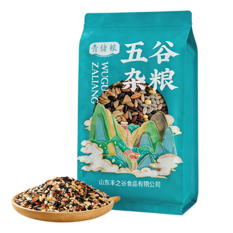 青储七色糙米低脂低糖富纤真空装