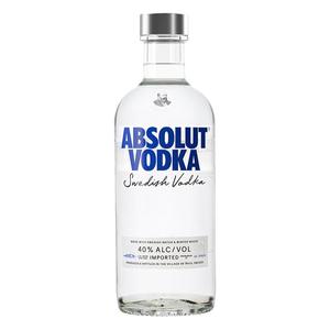 【于适同款】ABSOLUT绝对伏特加酒经典原味瑞典原装进口洋酒vodka