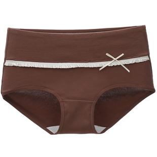 六只兔子芭蕾公主内裤女全裤抑菌纯棉加长底裆高腰甜美少女三角裤