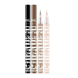 MULOO目录极细眼线液笔 速干防水持久胶笔