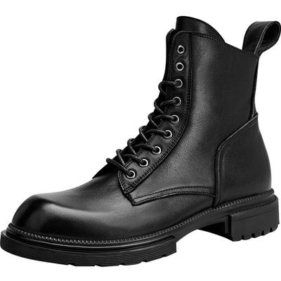 马丁靴男秋冬季高帮靴子工装时尚
