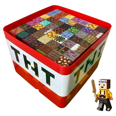 我的世界磁力方块全套磁铁磁吸正版积木儿童礼物益智拼装男孩玩具