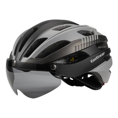 儿童变色风镜自行车骑行头盔