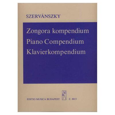 恩德雷 赛尔凡斯基 钢琴纲要 布达佩斯原版乐谱 Szervanszky Endre Piano Compendium Compiled the composers manuscripts Z 8813