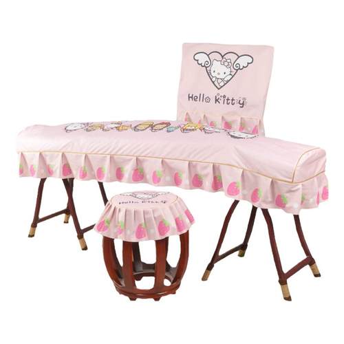 古筝罩敦煌163古筝防尘罩文艺公主风加厚蕾丝卡通古筝防灰盖布