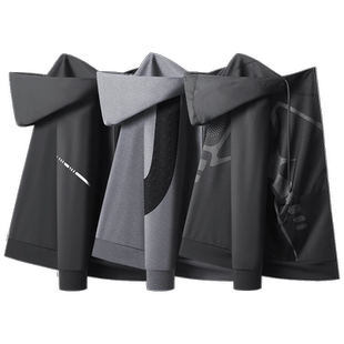 冬季跑步外套男晨跑服加绒速干衣装备冬天田径健身训练服运动上衣