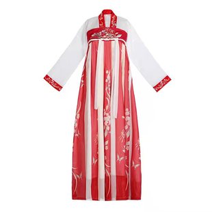 韵梦棋【梦缘】唐制汉服女中国风刺绣齐胸襦裙改良日常古装连衣裙