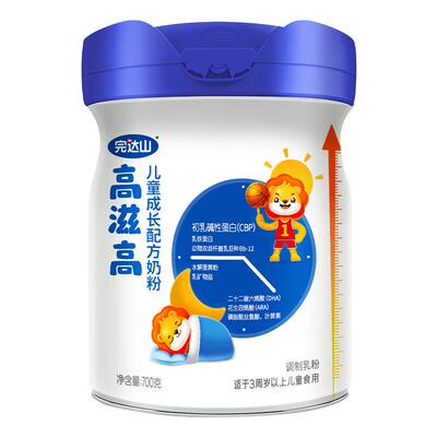 完达山高钙高锌成长奶粉700g