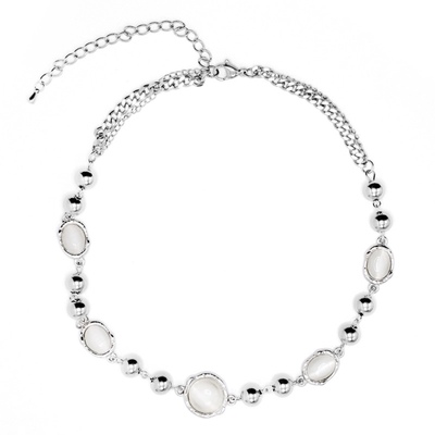 canhui猫眼石项链白月光男女百搭