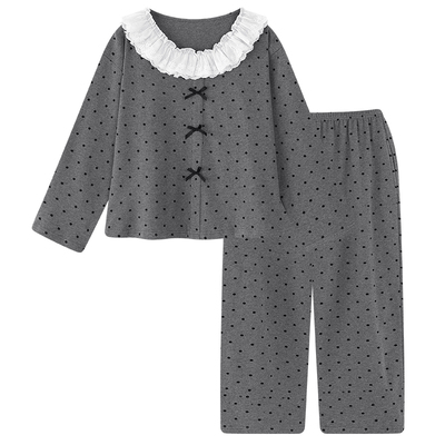 甜美公主风纯棉睡衣女款春秋季2025新款长袖可外穿家居服套装冬天