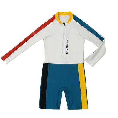 爱多尔多色童年男童泳衣