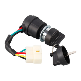 汽油发电机配件大全发电机电门锁柴油机一键电启动开关熄火钥匙