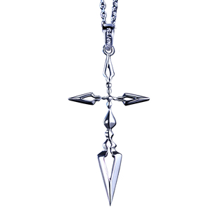 Fate项链 幸运石联名动漫周边吊坠 fgo骑士王Saber卫宫切嗣令咒