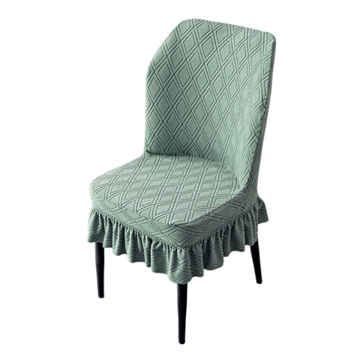 弧形裙摆皮椅子套罩2025年新款