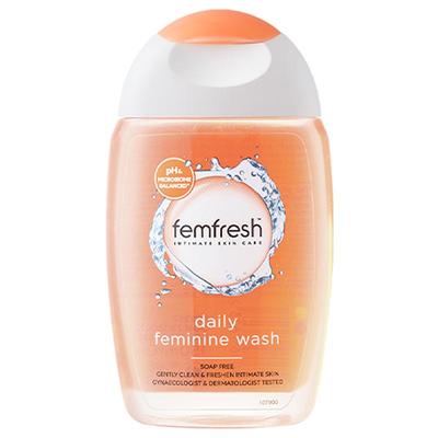 英国femfresh芳芯洗护女性私处洗液日常护理+差旅便携
