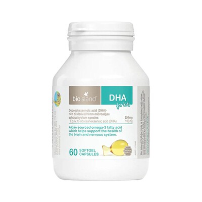 bioisland佰澳朗德DHA软胶囊60粒