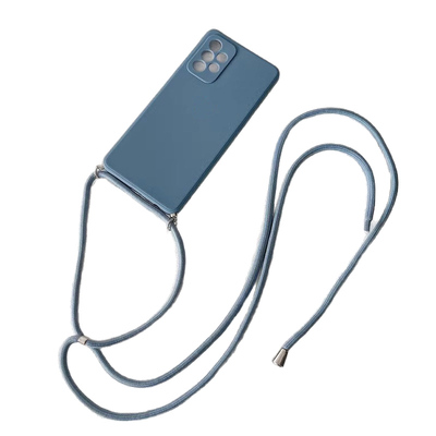 oppo适用A3手机壳A58x斜挎肩带Reno12 11 K10K9K7背带挂绳Find x5x8x7x6x3 A5A2Pro全包A72A96A32A1x纯色A93s