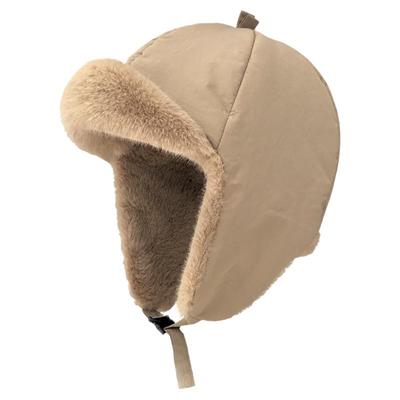 防雨雪雷锋帽加绒加厚羽绒棉帽子