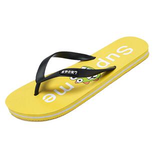 人字拖海峡虎休闲卡通动漫印花户外居家日常休闲拖鞋舒适百搭拖鞋