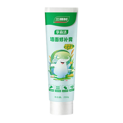 三棵树补墙膏防水墙面修补膏白色腻子粉家用内墙乳胶漆墙壁修复潮
