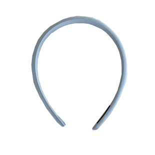 法式细款发箍女蓝色洗脸发卡头箍高级感压发发捆白色百搭气质头饰