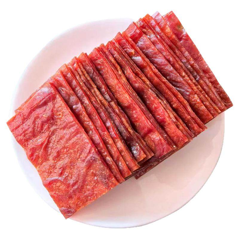 正宗靖江猪肉脯金奖特级肉脯金奖猪肉铺零食小吃原味蜜汁香辣肉干