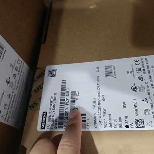 议价西门子G120变频器 功率模块 PM240-2 6SL3210-1PE21-1AL0/UL/