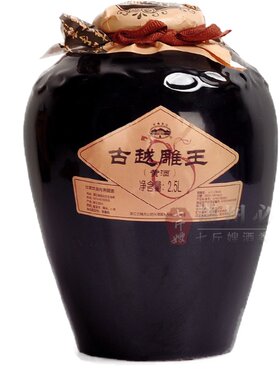 古越龙山绍兴黄酒半甜型礼盒坛装