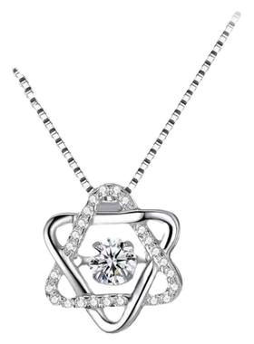 追光者灵动钻石星芒吊项链