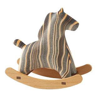 小木马香薰拓香石马年情人节礼物陶瓷摆件无火家居新年生日礼盒