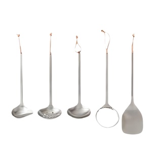 相泽工房日本制 304不锈钢家用厨房道具锅铲汤勺撇沫勺漏勺浇汁勺