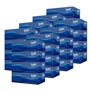 Tempo得宝盒装纸抽纸巾商用硬盒装面巾纸餐巾纸整箱批实惠装大号L