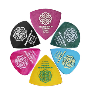 日本产MASTER 8电木吉他拨片双面防滑耐磨速弹爵士标准型民谣扫弦