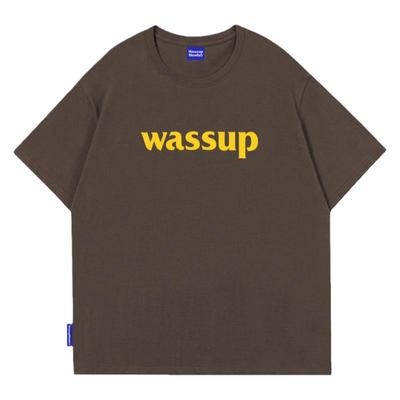 潮牌夏季短袖T恤WASSUPHEODS