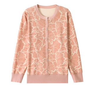 2025新款碎花加绒打底衫妈妈冬装加厚毛衣中老年女装保暖内搭套装