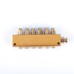 油路分配器 分油器可调油排 可调油路多路阀 分油润滑系统分配阀