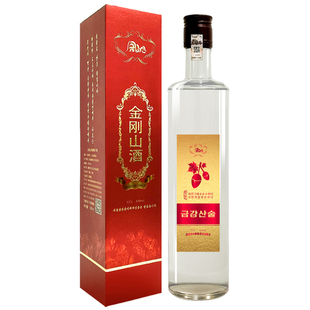 正宗朝鲜酒金刚山原装进口52度纯天然野生橡子纯酿高度烧酒500ml