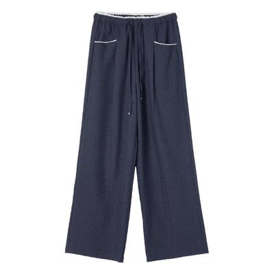 ellieluke孕妇裤子春秋款阔腿裤