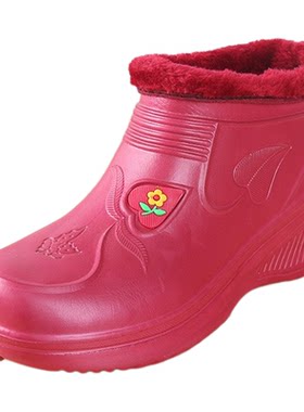 eva防水防滑加绒加厚棉鞋雪地靴