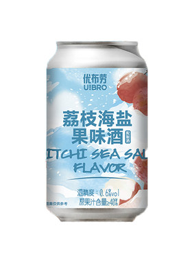 优布劳荔枝海盐果酒精酿啤酒整箱