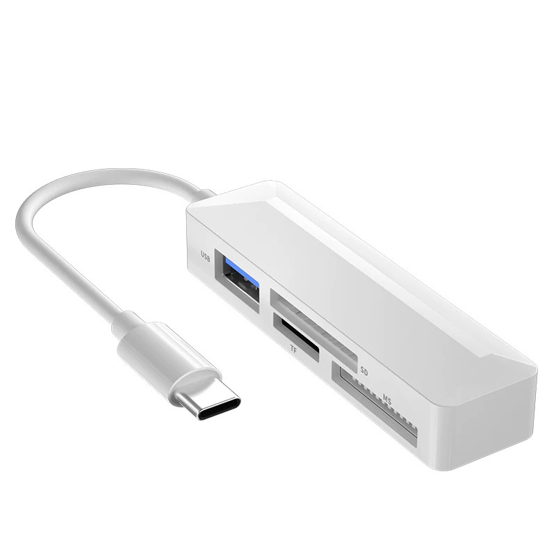 多合一索尼MS卡读卡器高速佳能相机SD存储卡ccd行车记录仪TF内存卡sony记忆棒cf适用苹果华为Type c转手机O