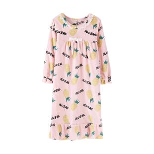 小个子女装小码S号春秋季全质长袖睡衣150-155CM左右身高自带胸垫